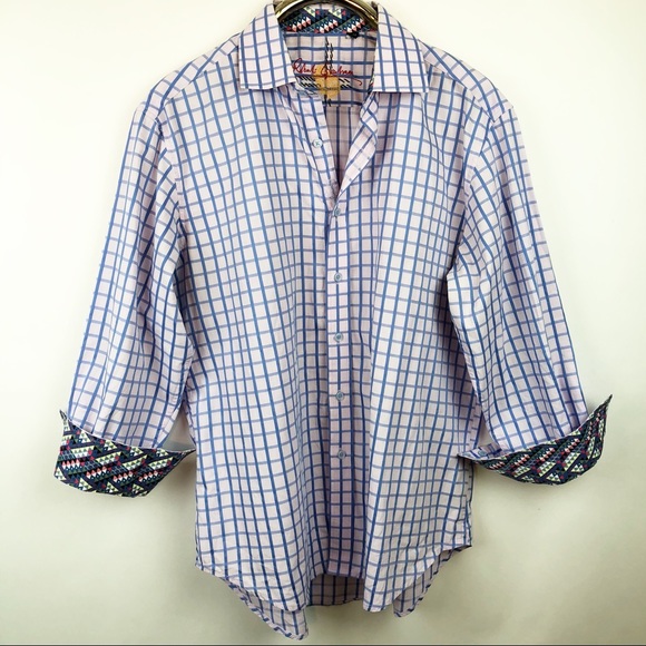 Robert Graham Other - Robert Graham Flip Cuff XL Plaid Shirt